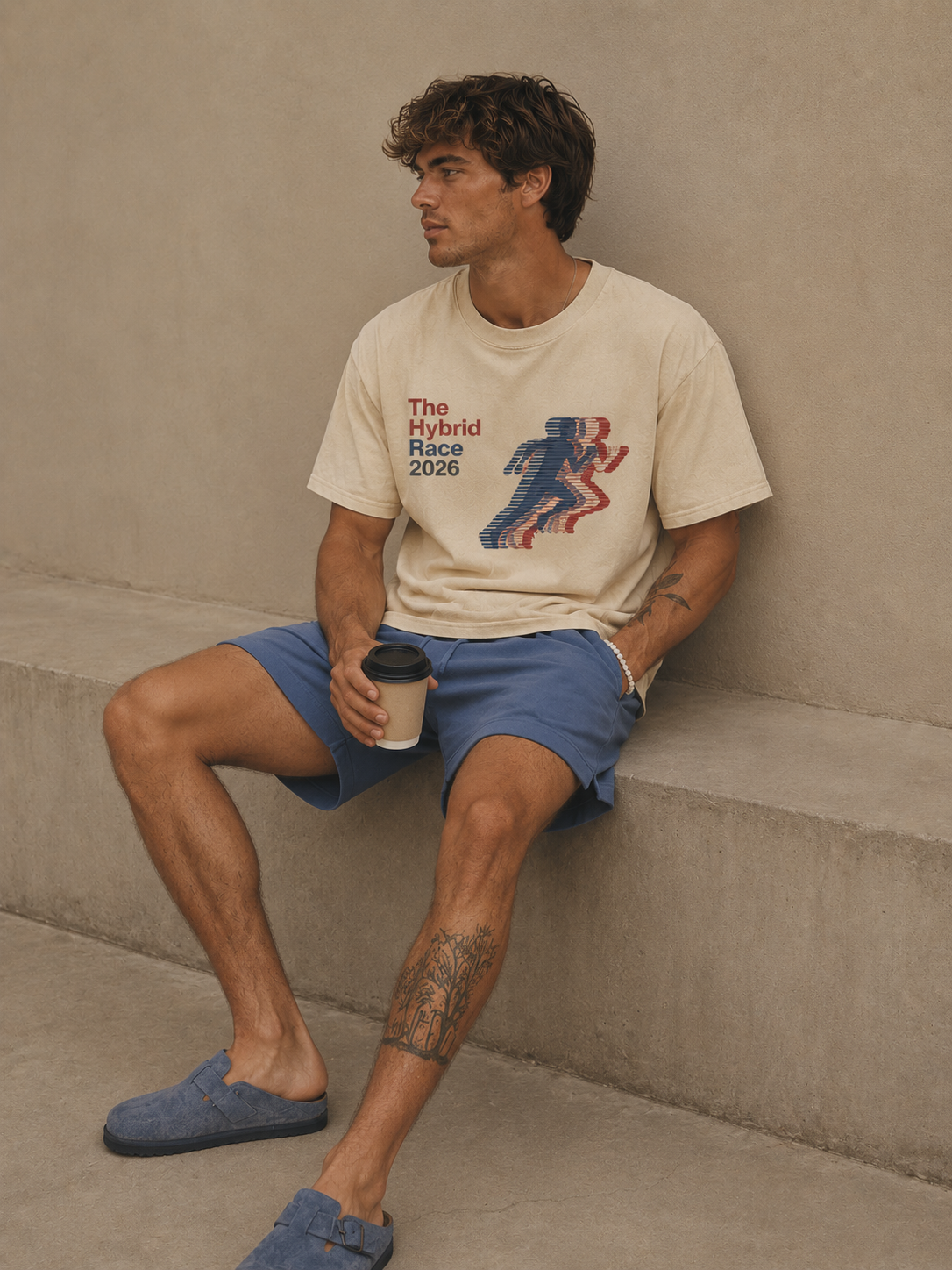 Hyrbid Vintage Tee