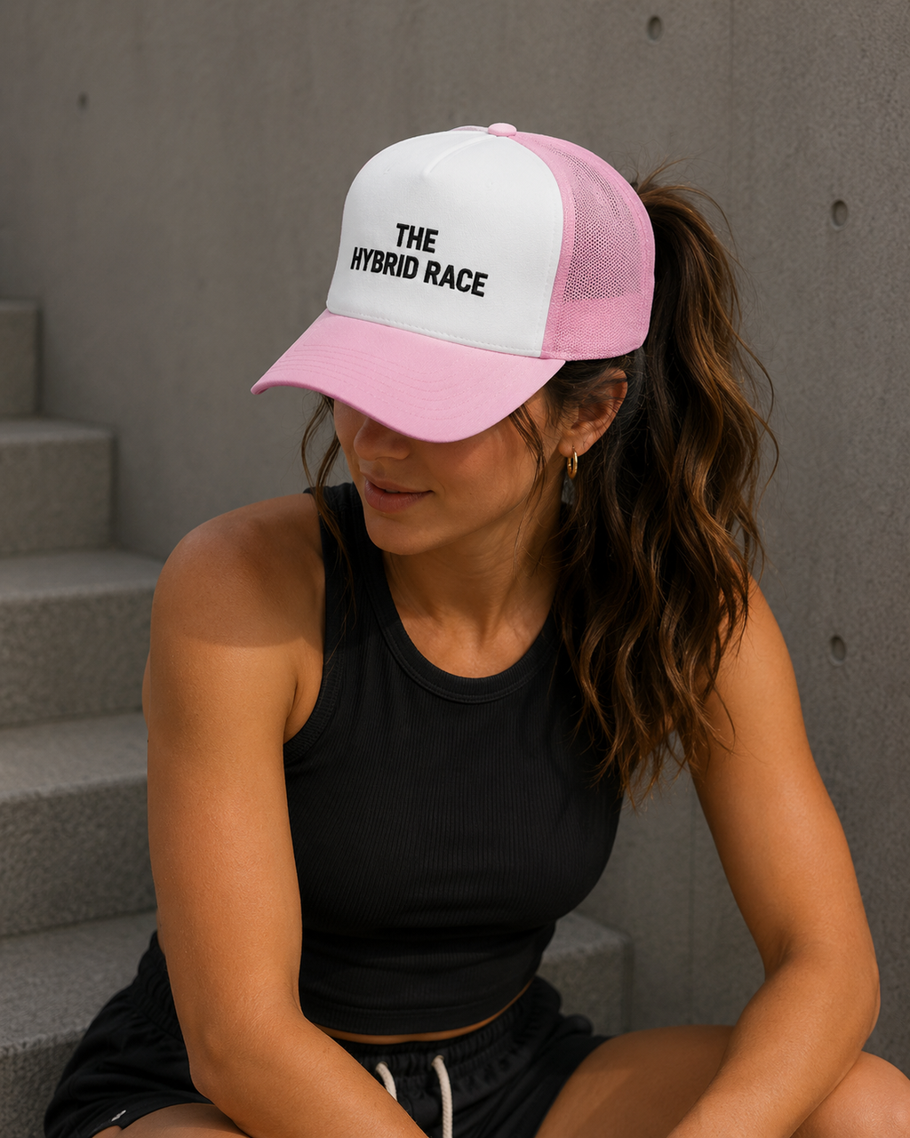 Hybrid Trucker Hat