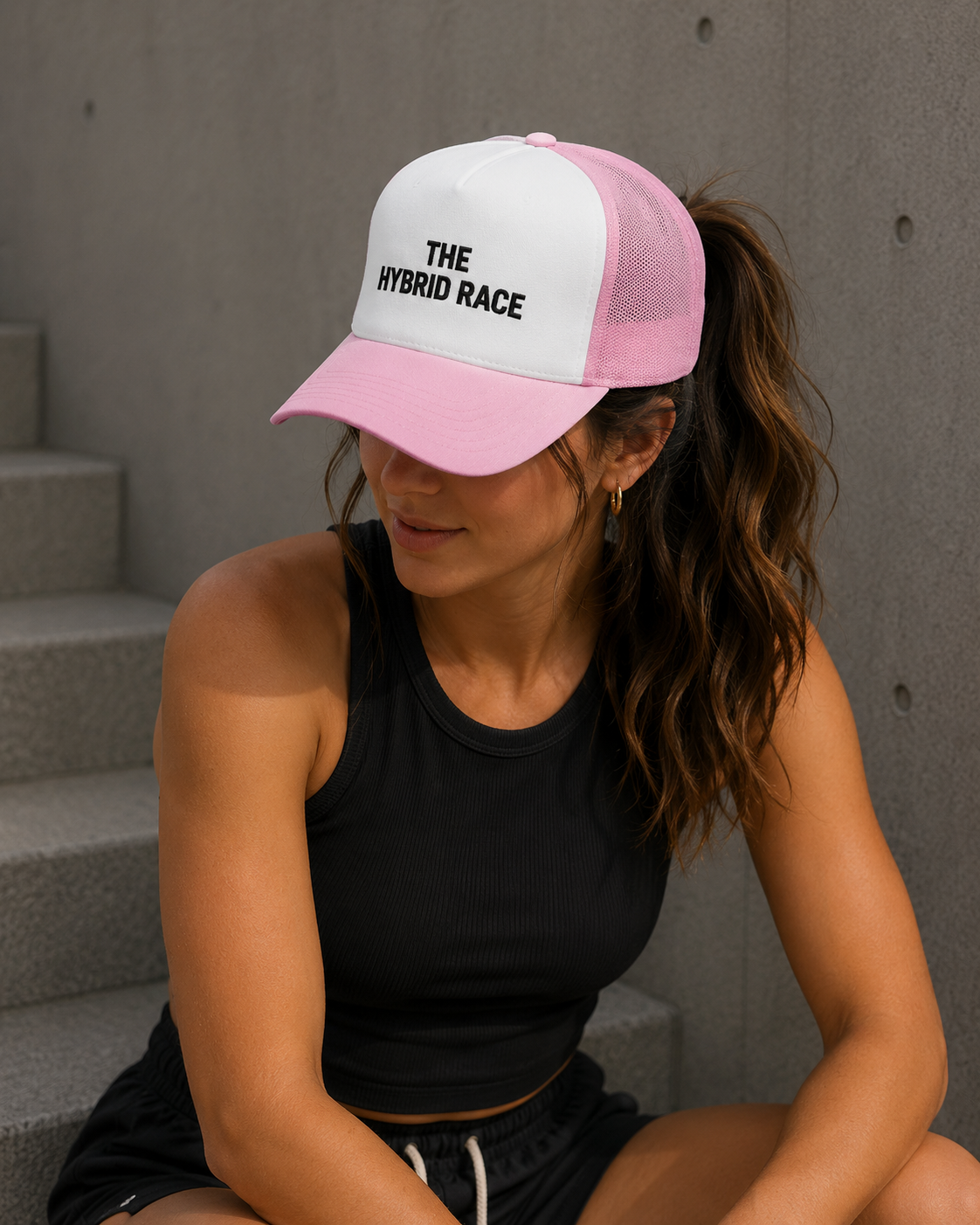 Hybrid Trucker Hat